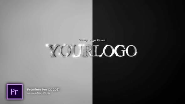 Glassy Logo Reveal - 32436307 Download Videohive