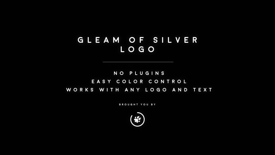 Gleam Of Silver Logo - Download Videohive 18368946