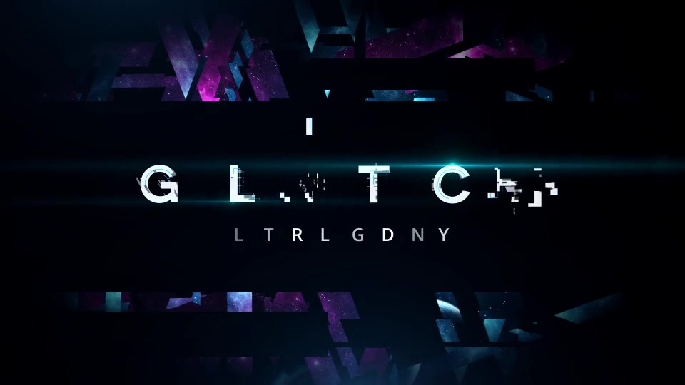 Glitch Alphabet - Download Videohive 11929491