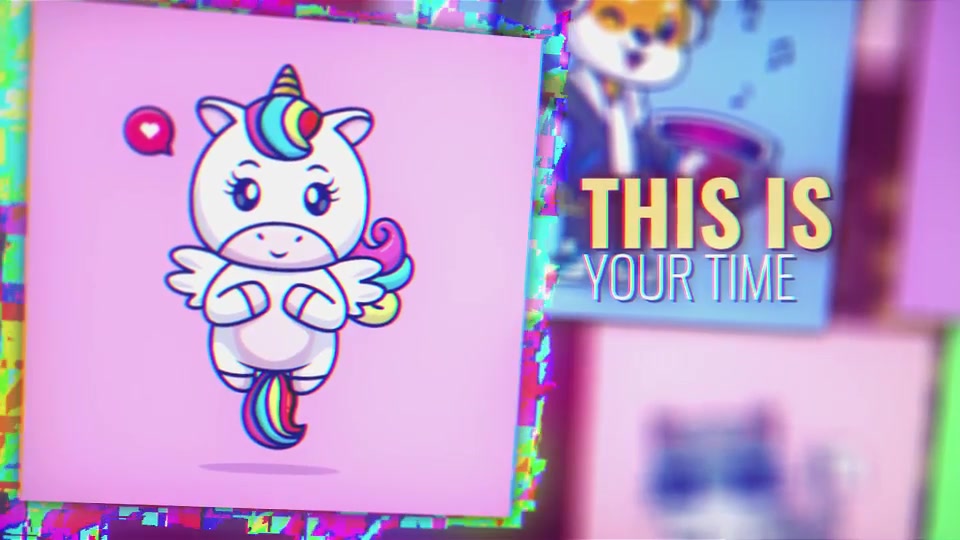 Glitch and Cute Slideshow Videohive 38905749 After Effects Image 10
