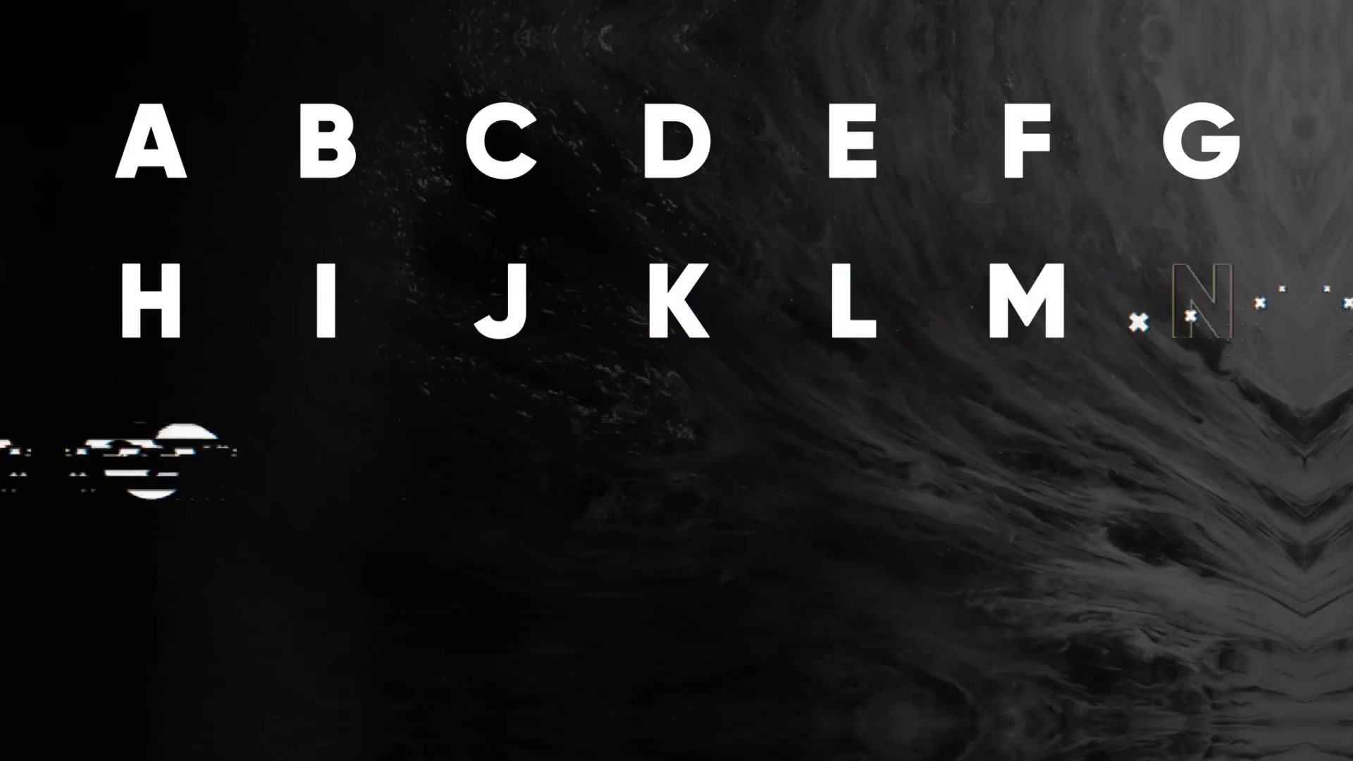 Glitch Animated Typeface for FCPX and Motion 5 Videohive 24264717 Apple Motion Image 4