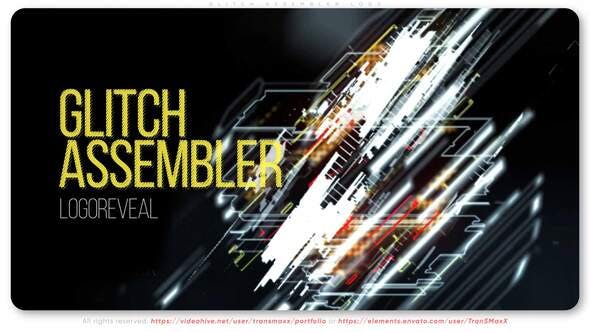 Glitch Assembler Logo - Videohive Download 33289395