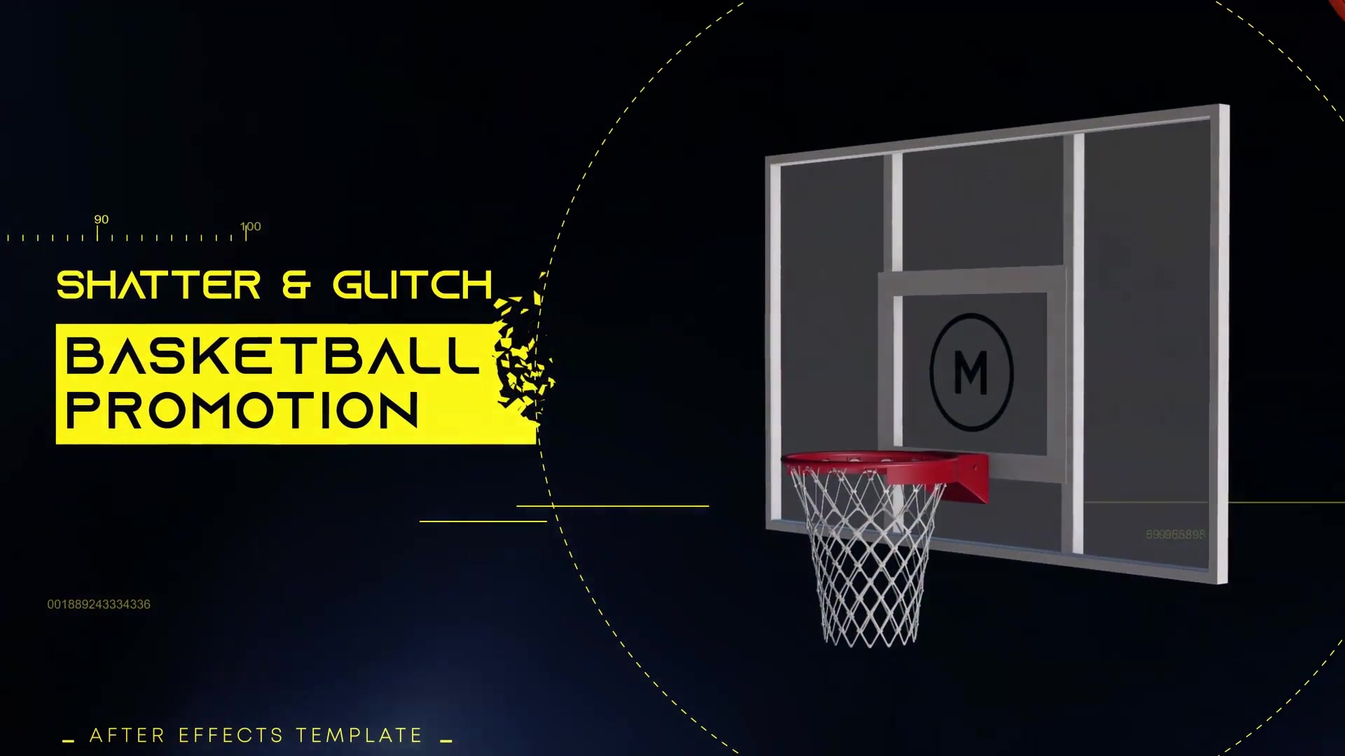 Glitch Basketball Intro Videohive 34848943 After Effects Image 7