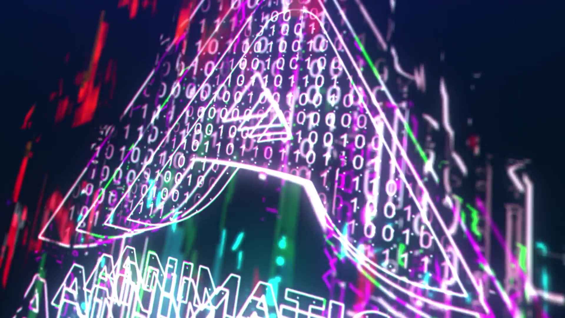 Glitch Binary Code Logo Videohive 36111198 After Effects Image 6
