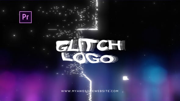 Glitch Bokeh Logo Intro - Videohive 28775010 Download