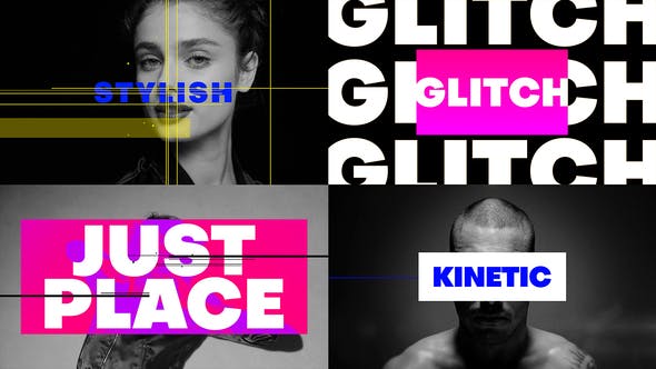 Glitch Bold Opener - Videohive Download 25577988