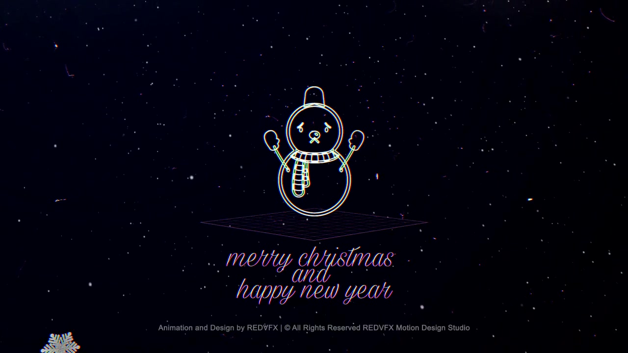 Glitch Christmas Greetings Videohive 22909857 Premiere Pro Image 9