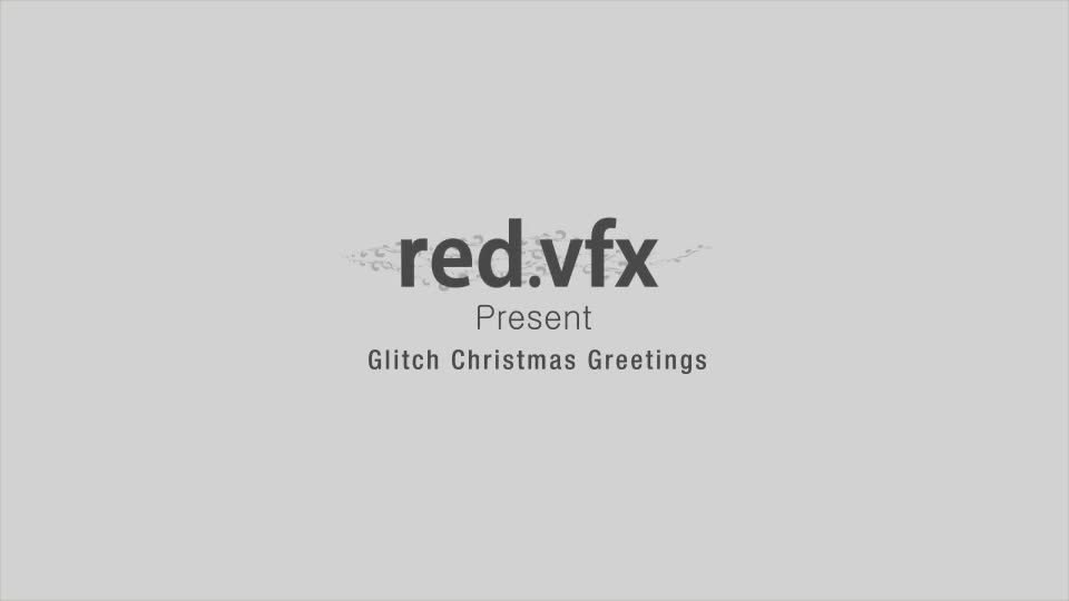 Glitch Christmas Greetings Videohive 13691209 After Effects Image 1
