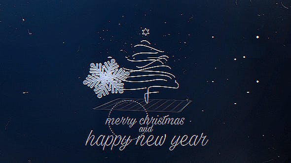 Glitch Christmas Greetings - Videohive Download 13691209