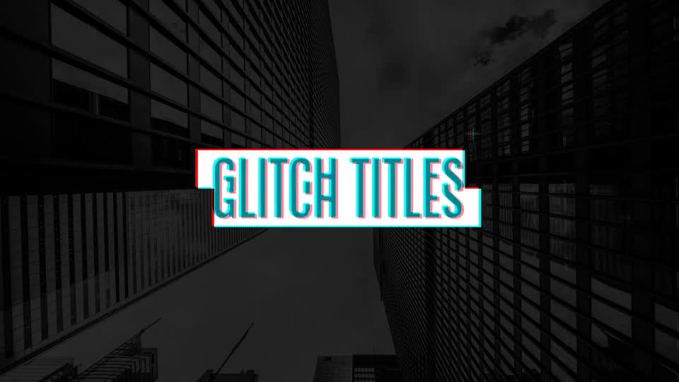 Glitch Corporate Titles Videohive 17702356 After Effects Image 1