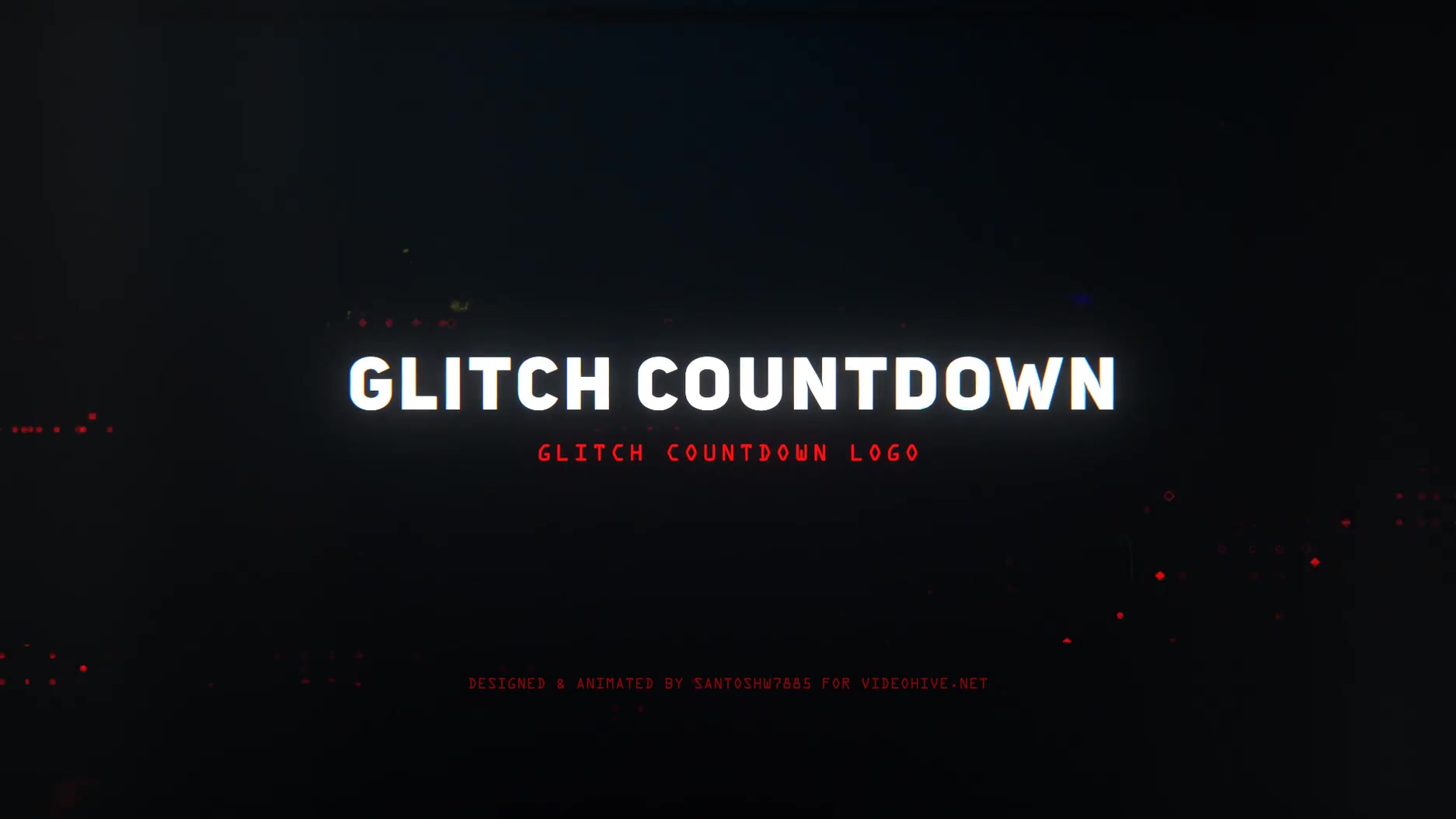 Glitch Countdown Intro Mogrt Videohive 28789126 Premiere Pro Image 6