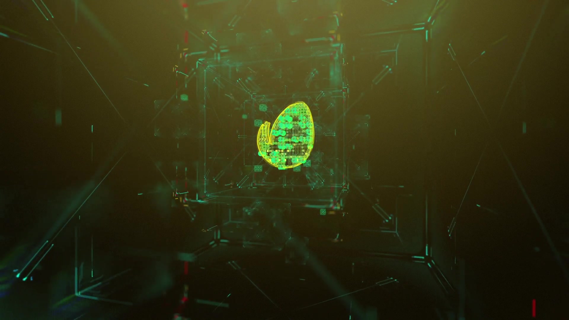 Glitch Cube Logo 4k Intro/ Gaming Lasers/ Digital Distortion/ Error and Bad Signal/ Glass Aberration Videohive 24103918 After Effects Image 7