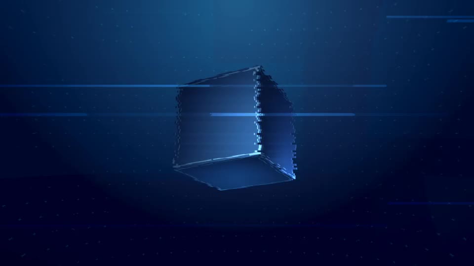 Glitch Cube Logo Intro Videohive 10022595 After Effects Image 1