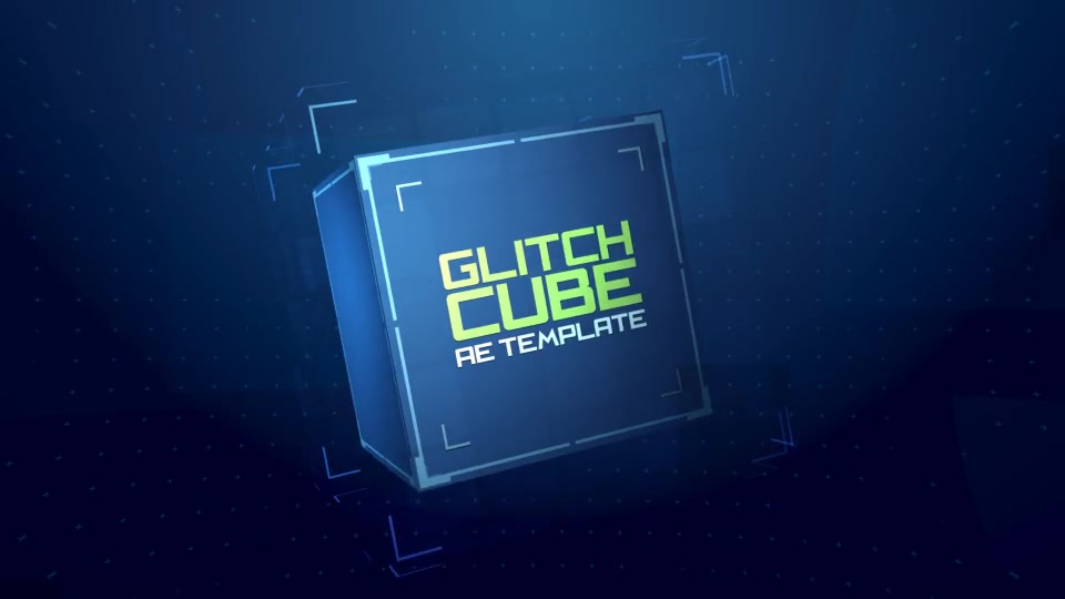 Glitch Cube Logo Intro Videohive 10022595 After Effects Image 5