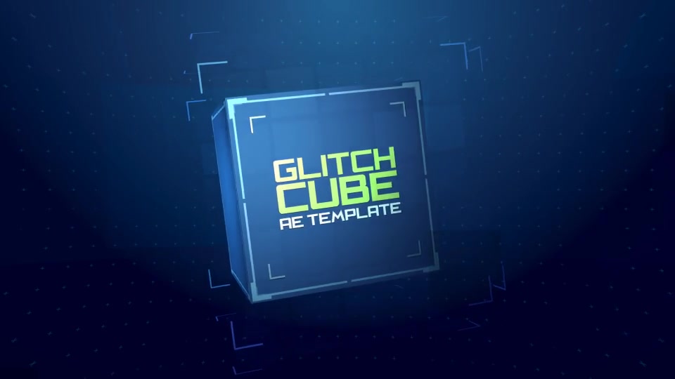 Glitch Cube Logo Intro Videohive 10022595 After Effects Image 6