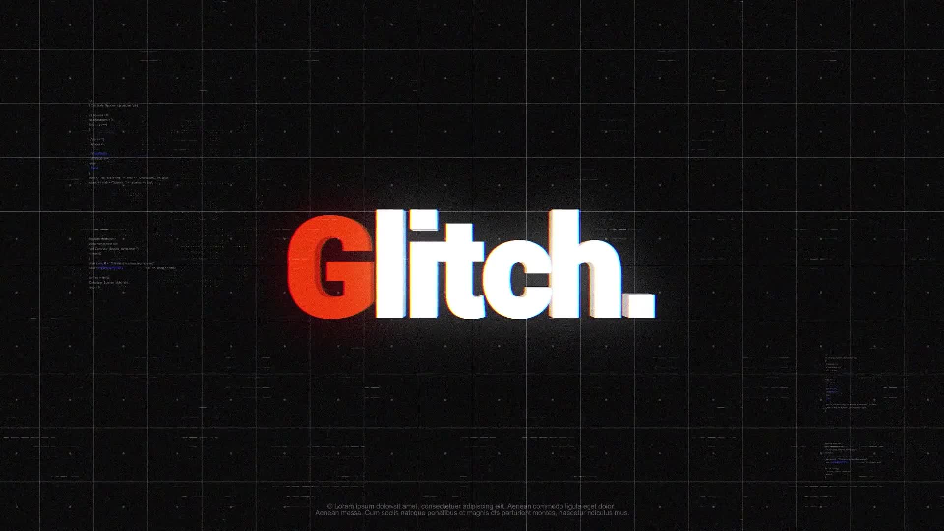 Glitch Cyberpunk Logo Videohive 24833904 After Effects Image 2