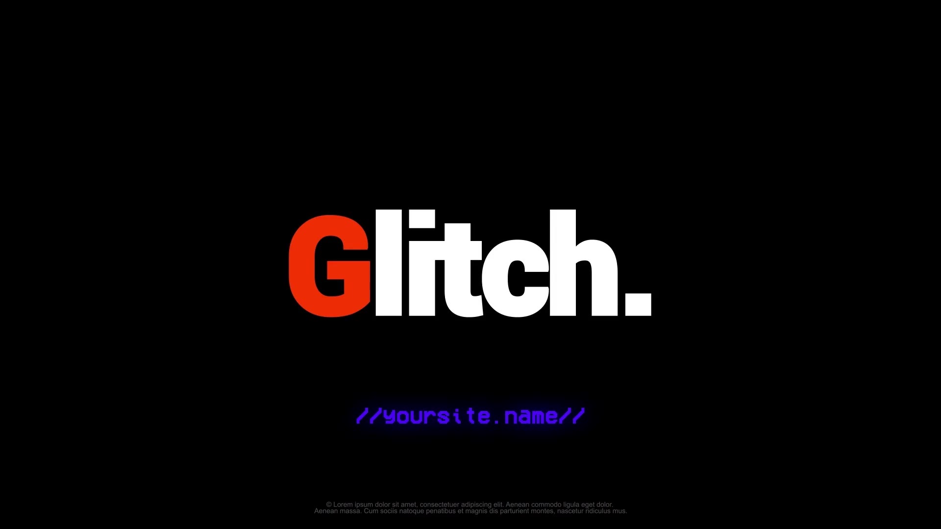 Glitch Cyberpunk Logo Videohive 24833904 After Effects Image 4