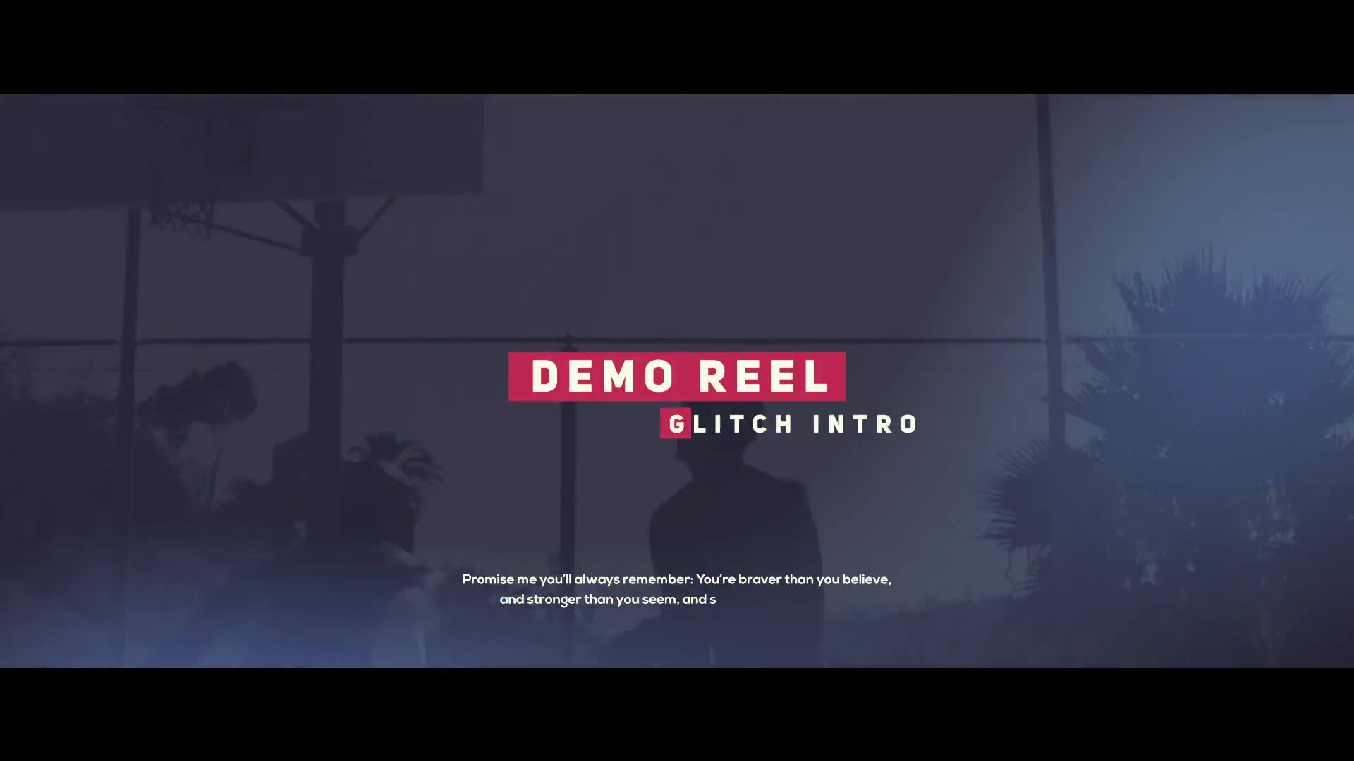 Glitch Demo Reel - Download Videohive 20415416