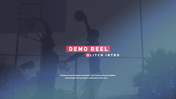 Glitch Demo Reel - Download Videohive 20415416