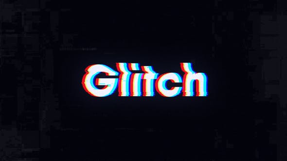 Glitch Distortion Logo - Videohive Download 26684756