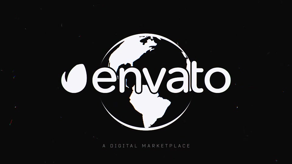 Glitch Earth Logo Videohive 33427071 After Effects Image 4