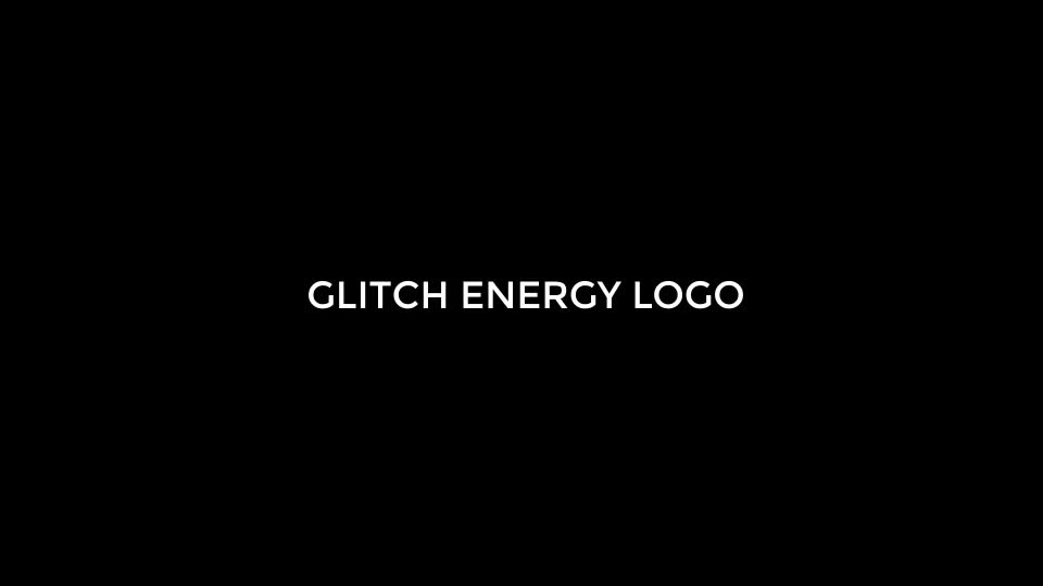 glitch energy logo 20743722 videohive free download after effects project