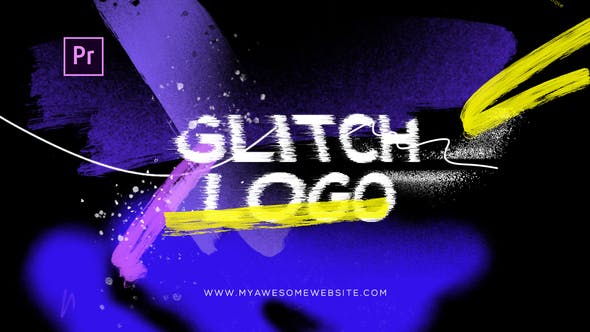 Glitch Grunge Distortion Logo Intro - Download 29262752 Videohive