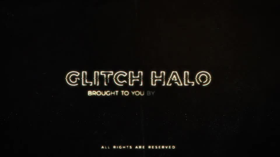 Glitch Halo - Download Videohive 17122729