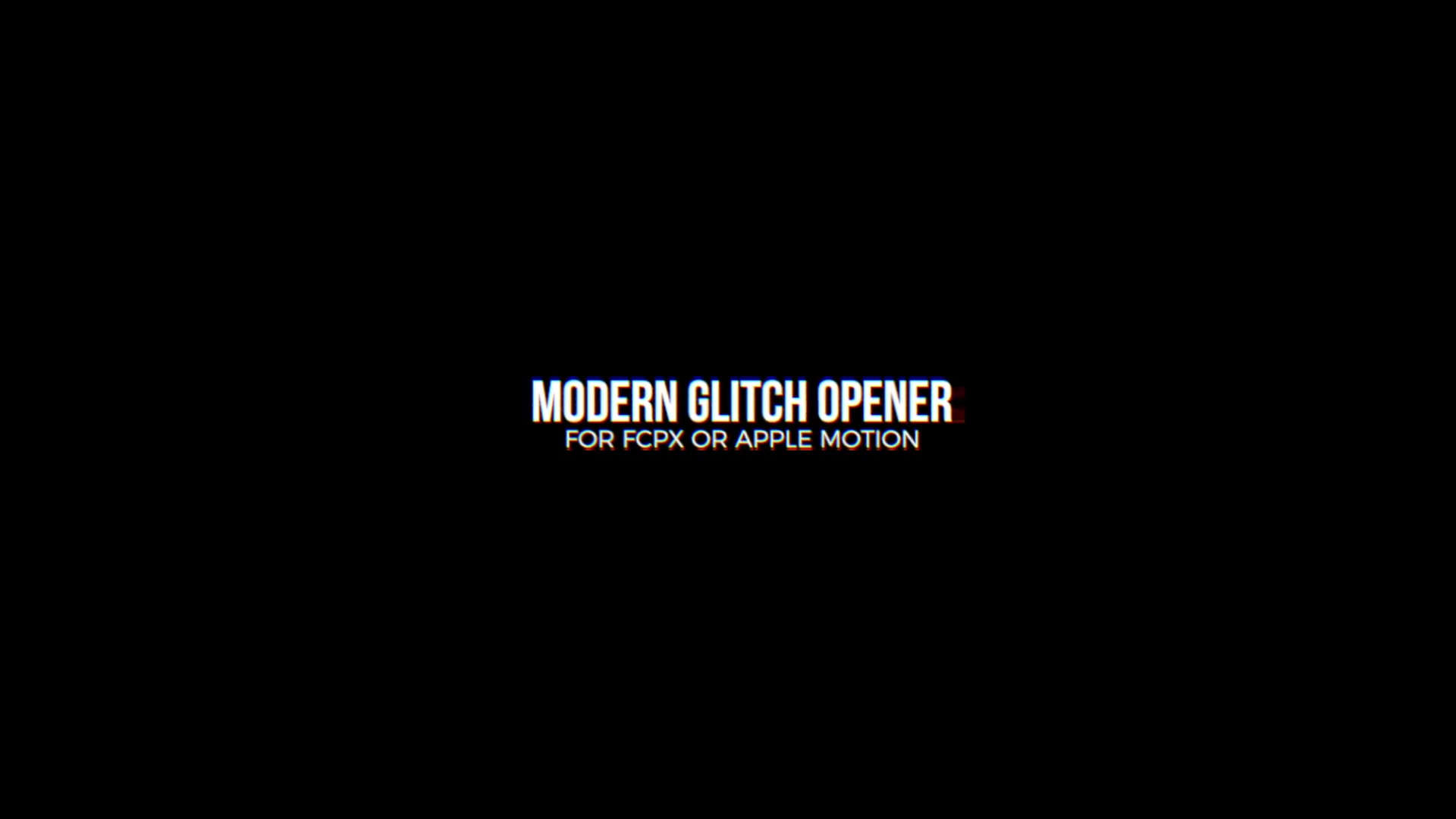 Glitch Inspired Opener - Download Videohive 23383232