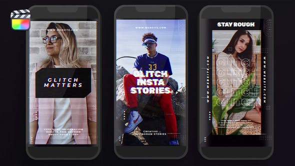 Glitch Instagram Stories 2 - Videohive Download 40575724