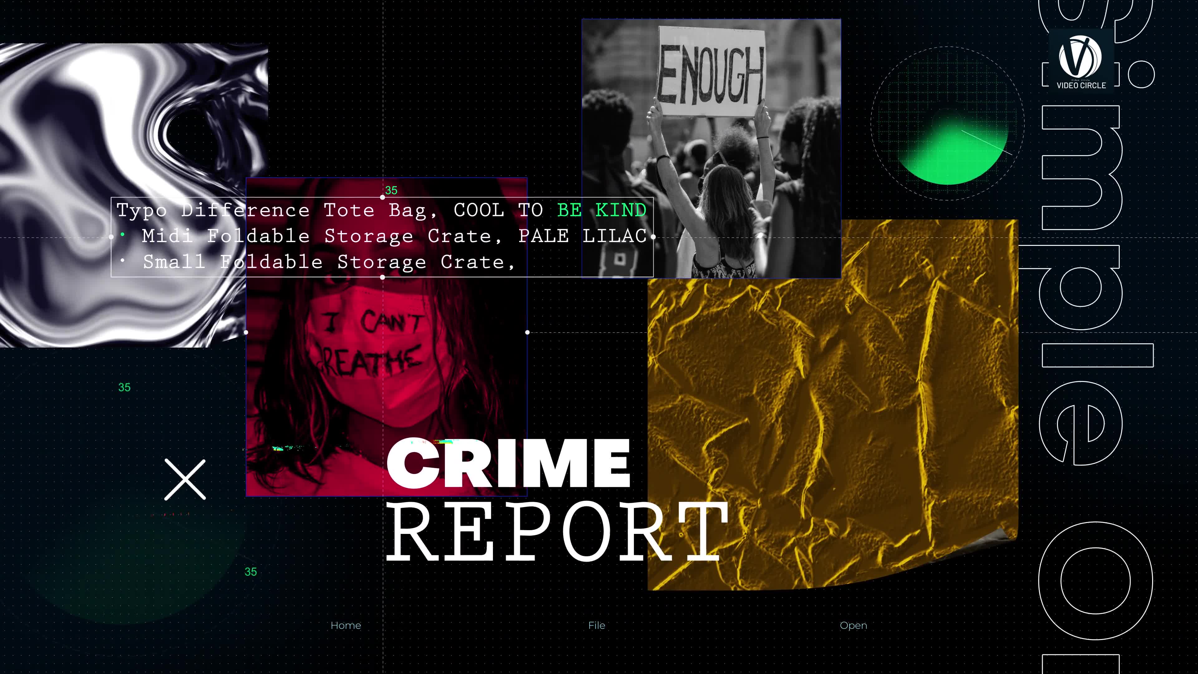 Glitch Intro Crime Diary Videohive 33865855 After Effects Image 4