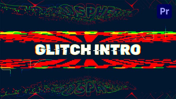 Glitch Intro | Mogrt - 38471814 Videohive Download
