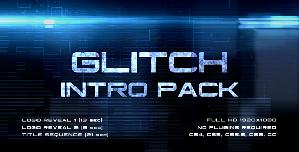Glitch Intro Pack - Download Videohive 8819593