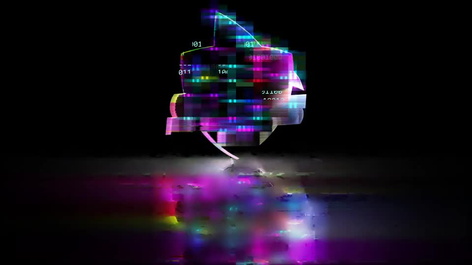 Glitch Light Digital Logo Videohive 26003571 After Effects Image 1