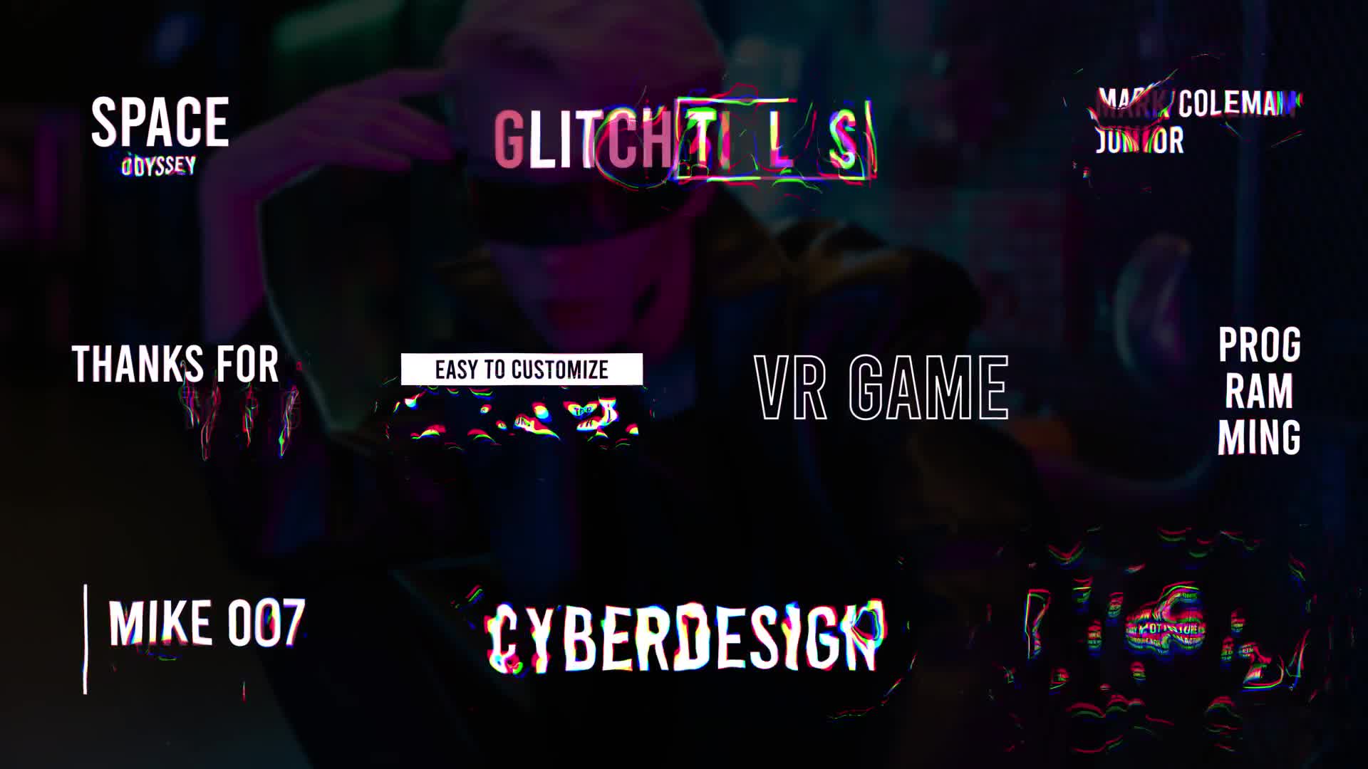 Glitch Liquid Titles | After Effects Videohive 37302223 After Effects Image 1