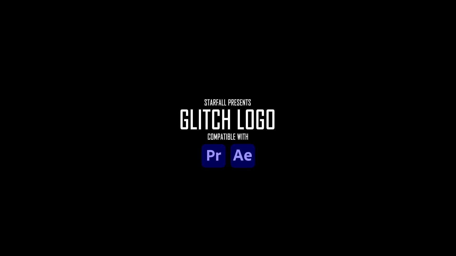 Glitch Logo Videohive 34830836 After Effects Image 1