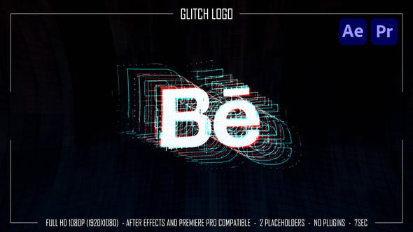 Glitch Logo - 34830836 Download Videohive