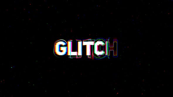 Glitch Logo 4K - 23248668 Videohive Download