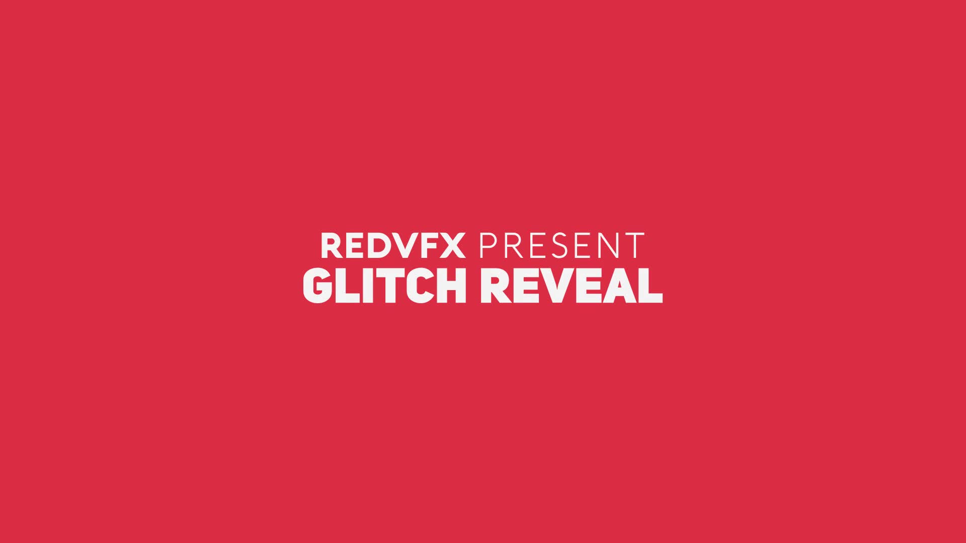 Glitch Logo | Abstract Reveal Videohive 33541651 After Effects Image 1
