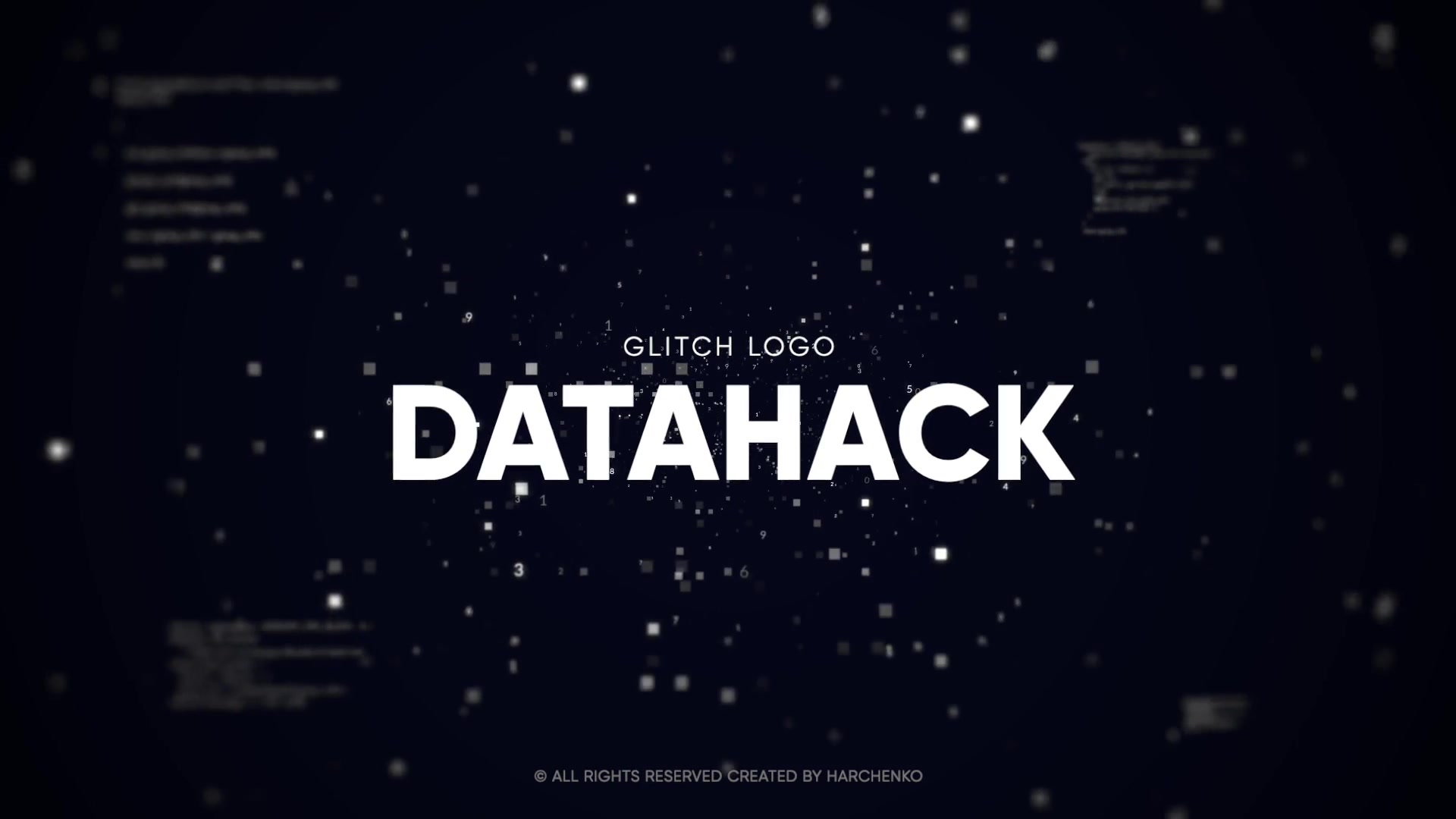 Glitch Logo Data Hack for Final Cut Pro X Videohive 25630102 Apple Motion Image 3