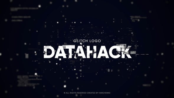 Glitch Logo Data Hack for Final Cut Pro X - 25630102 Videohive Download