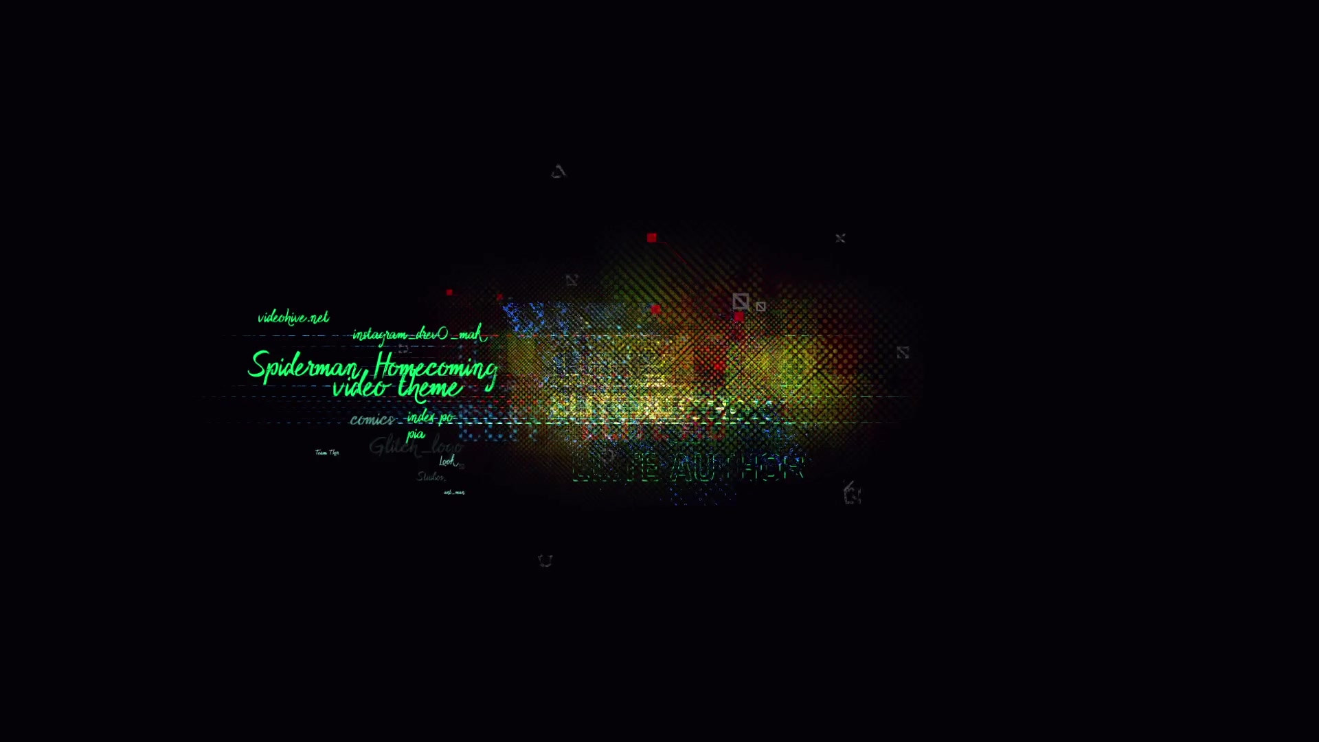 Glitch Logo/ Digital Hi Technology Intro/ Distortion Transitions/ Hud Opener/ Youtube Blogger/ Text Videohive 23619879 After Effects Image 4