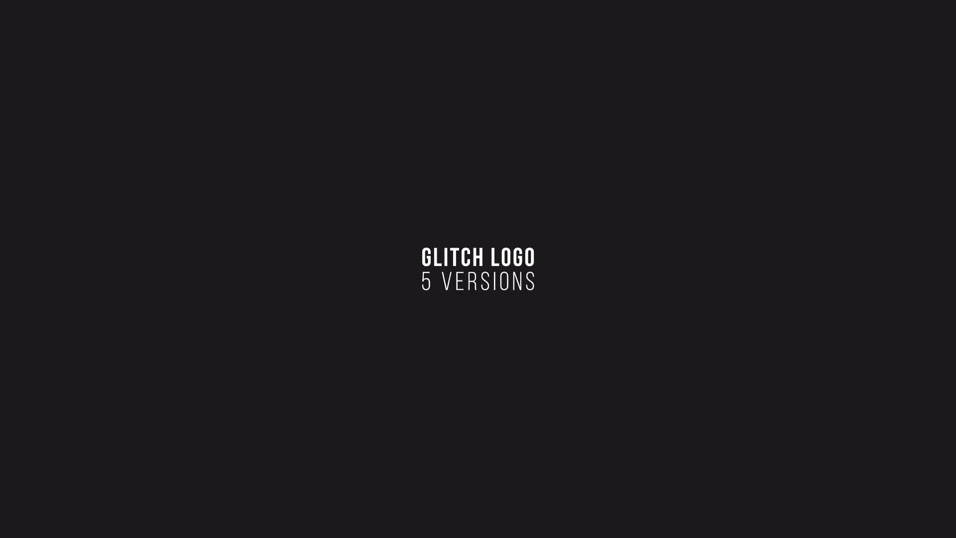 Glitch Logo - Download Videohive 14263268