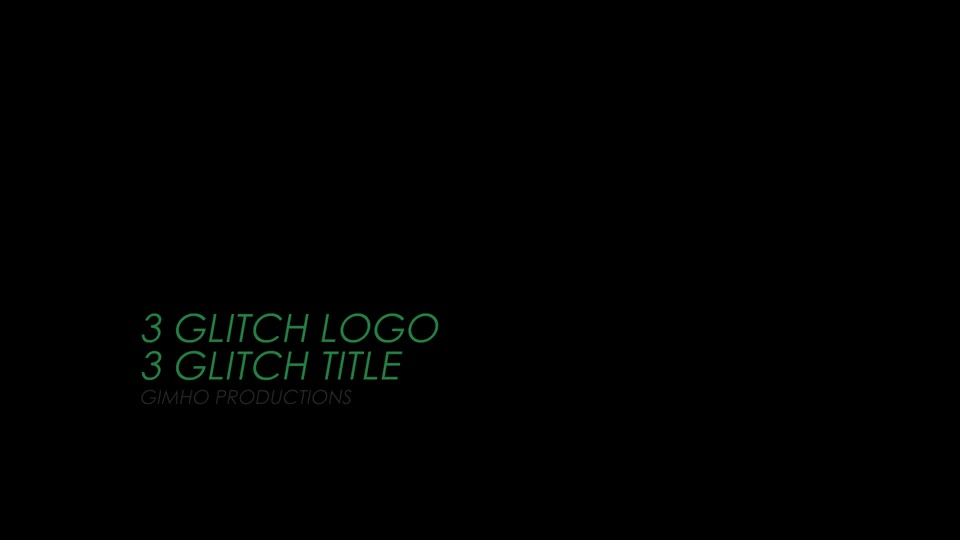 Glitch logo - Download Videohive 19910641