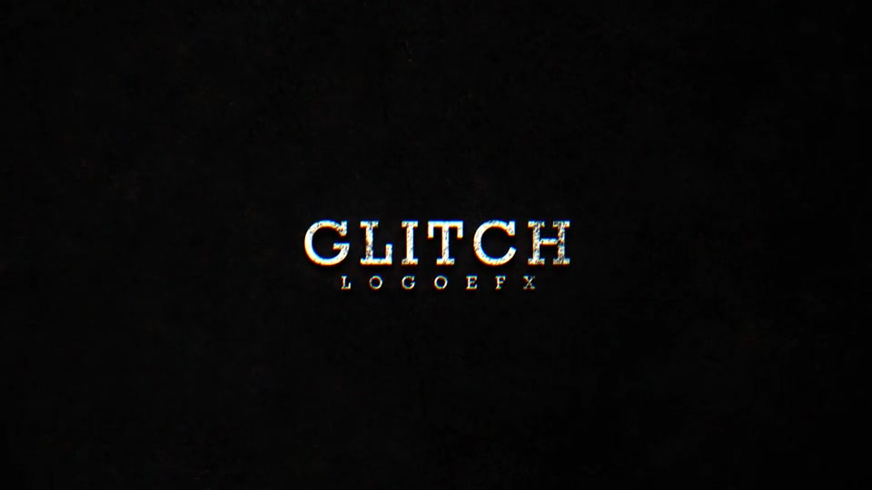 Glitch logo - Download Videohive 19910641