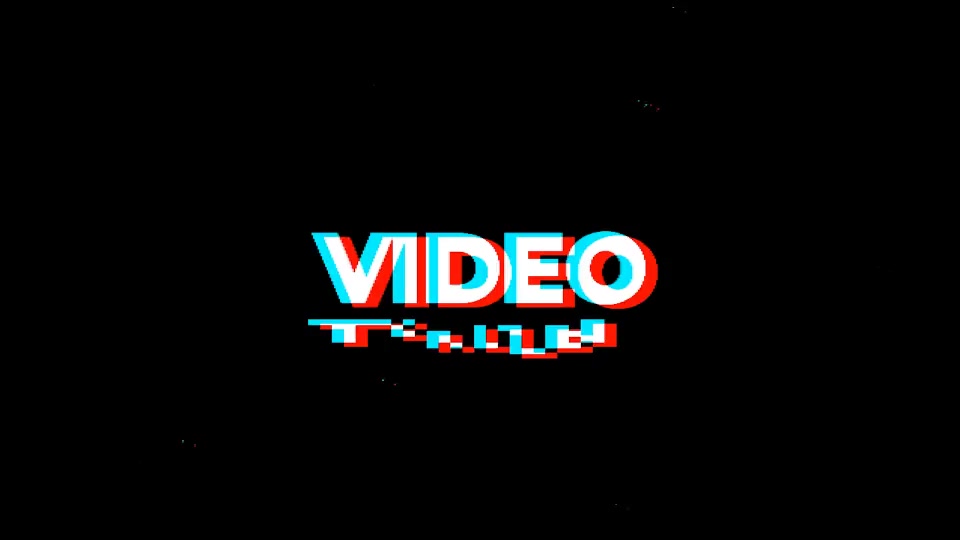 Glitch Logo Videohive 23369813 After Effects Image 6