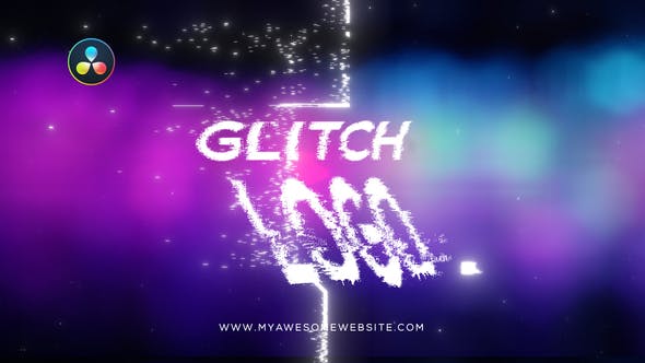 Glitch Logo Intro Bokeh Distortion - Download Videohive 29529979