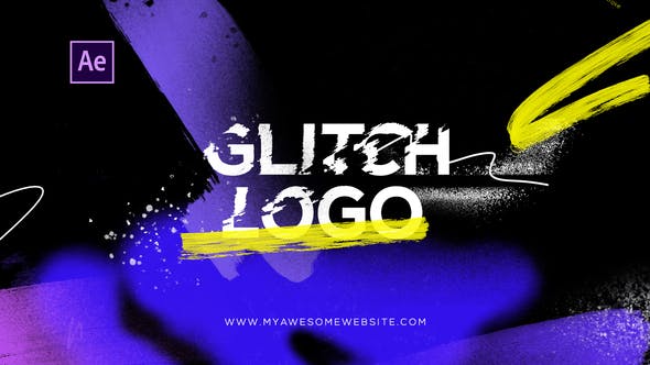 Glitch Logo Intro Grunge Distortion - 29199144 Download Videohive