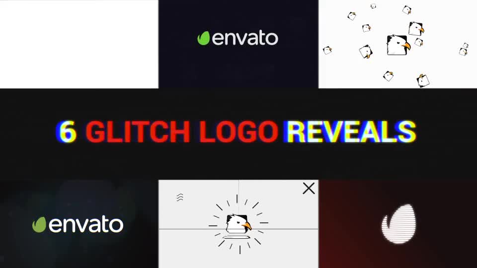 Glitch Logo Pack Videohive 16437554 After Effects Image 1