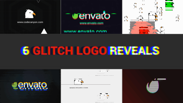 Glitch Logo Pack - Download 16437554 Videohive